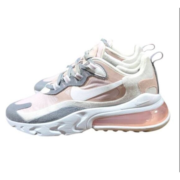 NIKE Air Max 270 React 'Plum Chalk' Running Shoes Size 8 - Picture 3 of 12